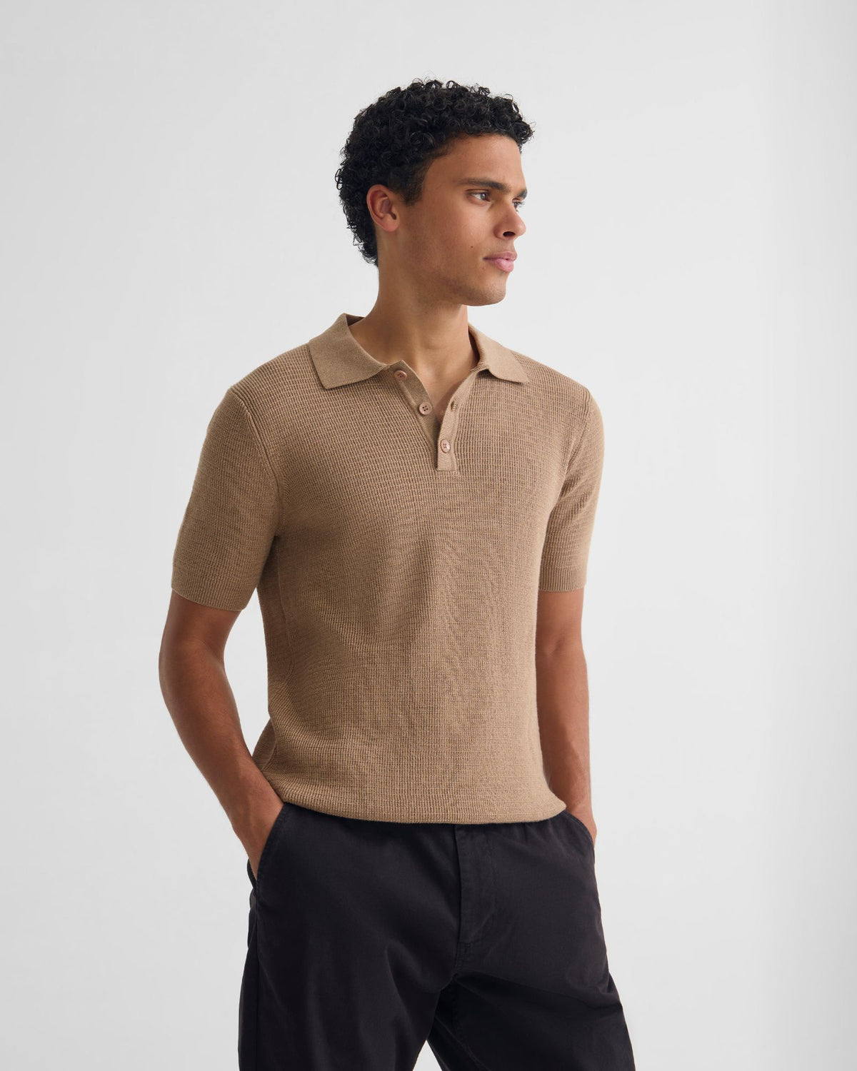 Dale Knitted Polo MENS KNITWEAR