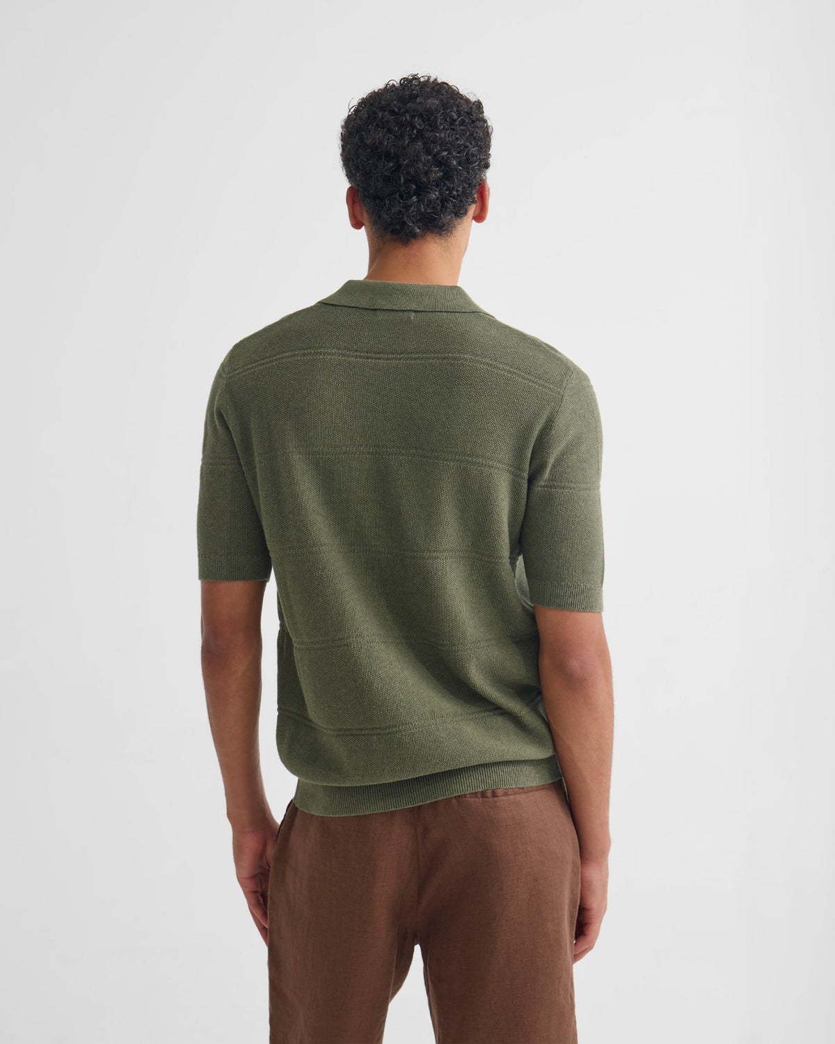 Jack Knitted Button Up Shirt MENS KNITWEAR