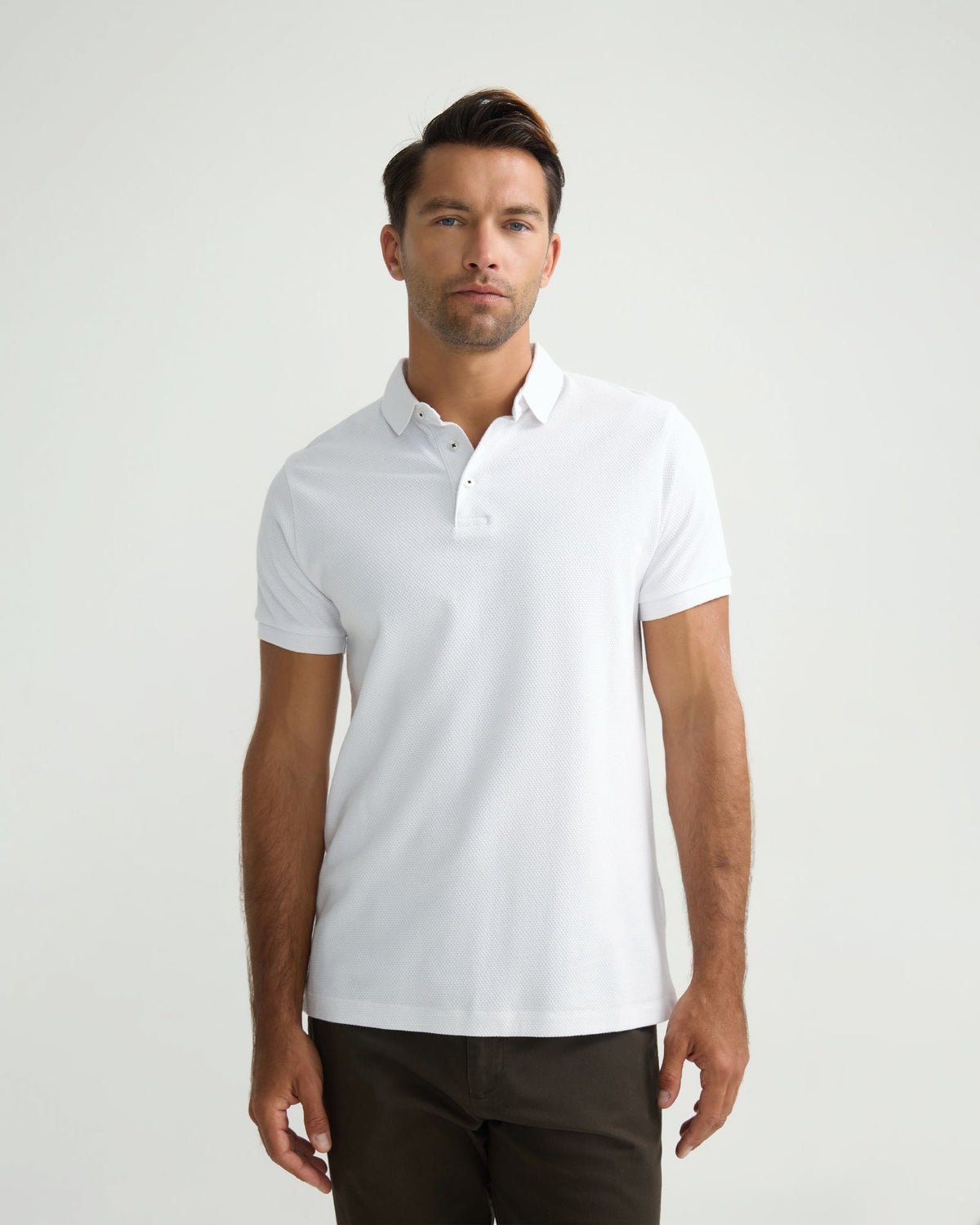 Austin Organic Cotton Knit Polo