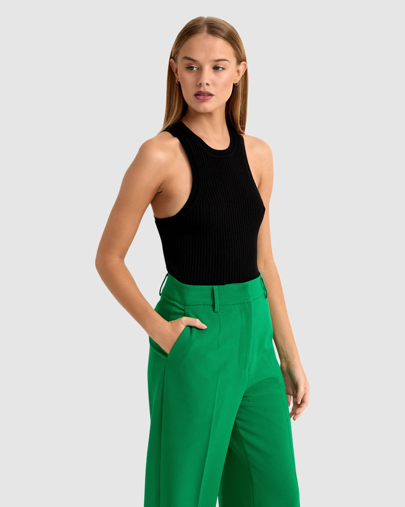 TORY RIB TANK WOMENS KNITWEAR