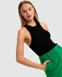 TORY RIB TANK WOMENS KNITWEAR