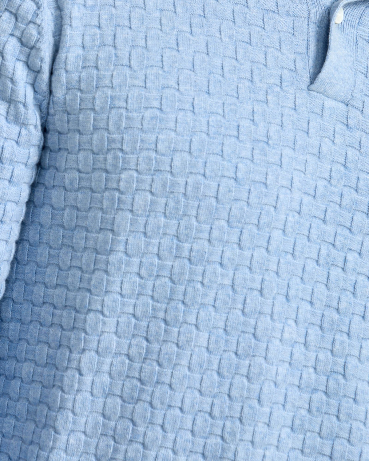 NIALL TEXTURED POLO MENS KNITWEAR