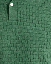NIALL TEXTURED POLO MENS KNITWEAR