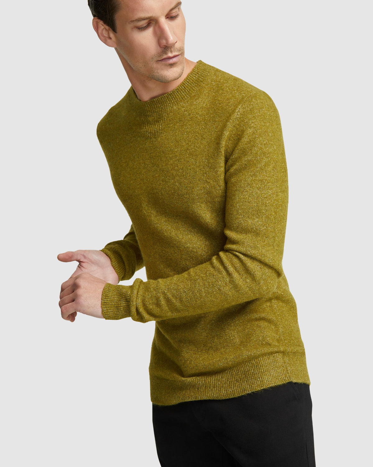 ARTHUR CREW NECK KNIT TOP MENS KNITWEAR