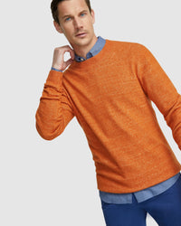 ARTHUR CREW NECK KNIT TOP MENS KNITWEAR