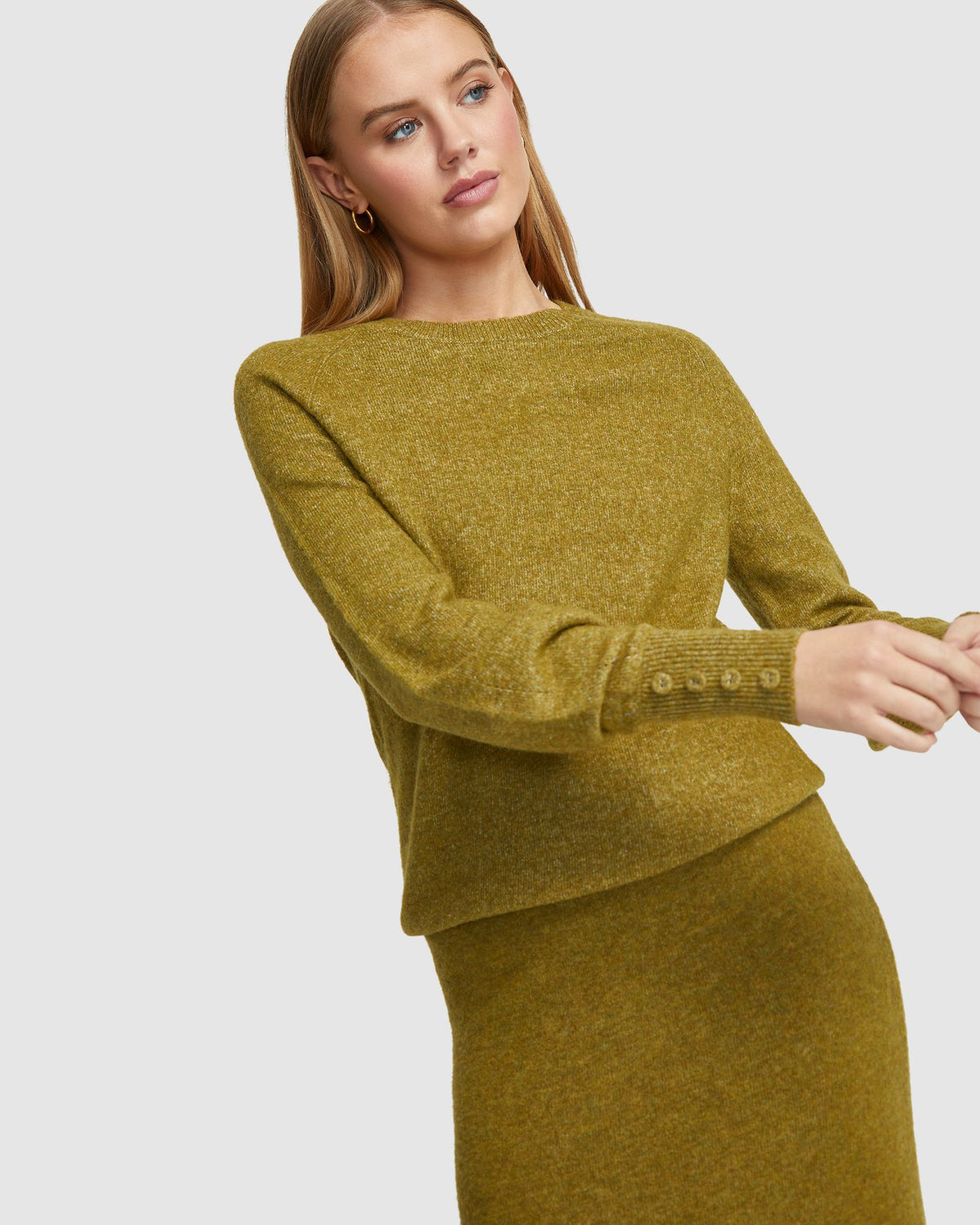 KOURTNEY YAK BLEND SOFT KNIT TOP WOMENS KNITWEAR