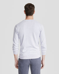 BASIC CREW NECK CASHMERE BLEND TOP MENS KNITWEAR