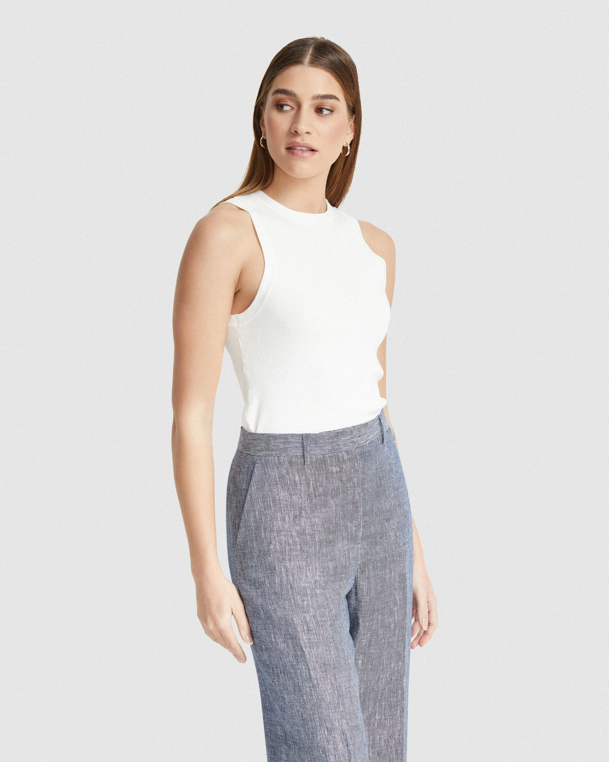 ANGELICA KNITTED TANK WOMENS KNITWEAR