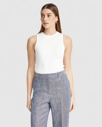 ANGELICA KNITTED TANK WOMENS KNITWEAR