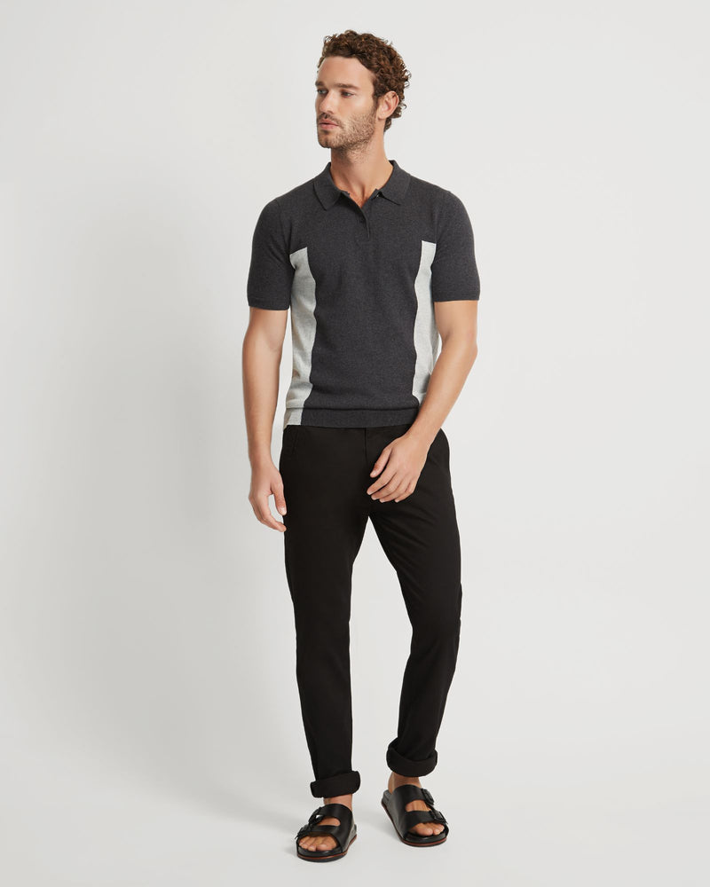 ARLO KNITTED POLO MENS KNITWEAR