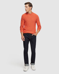 Leon Crew Neck Wool Rich Knit