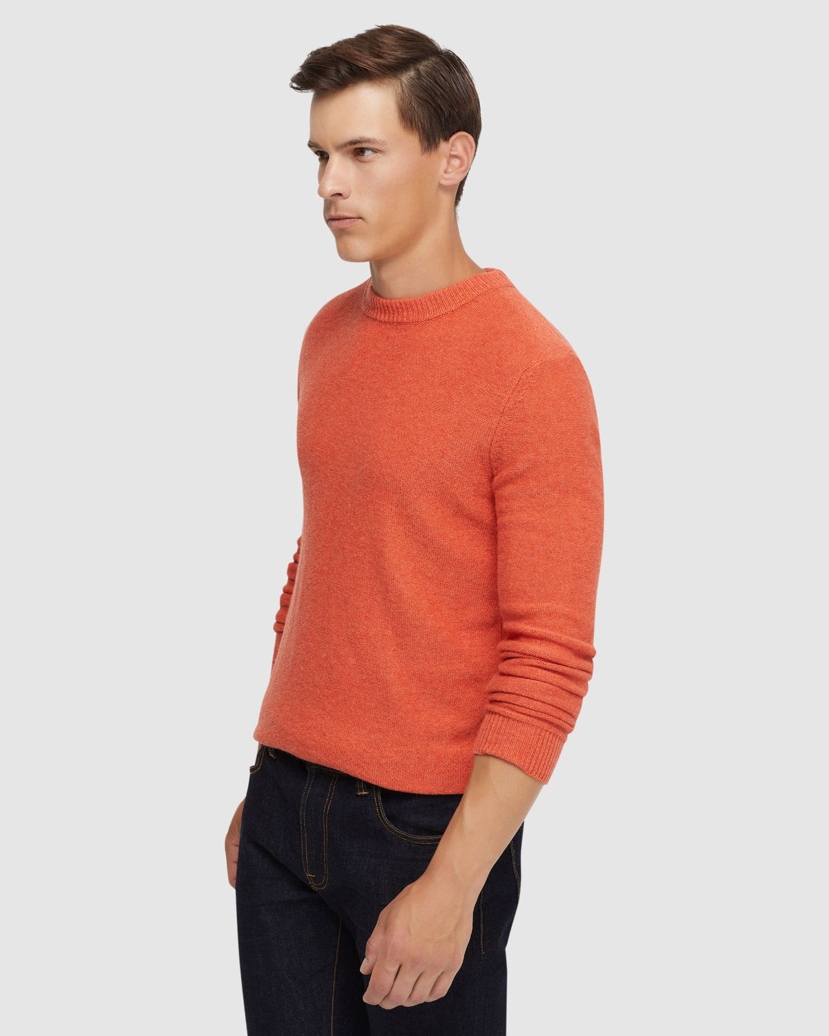 Leon Crew Neck Wool Rich Knit