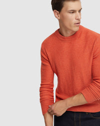 Leon Crew Neck Wool Rich Knit