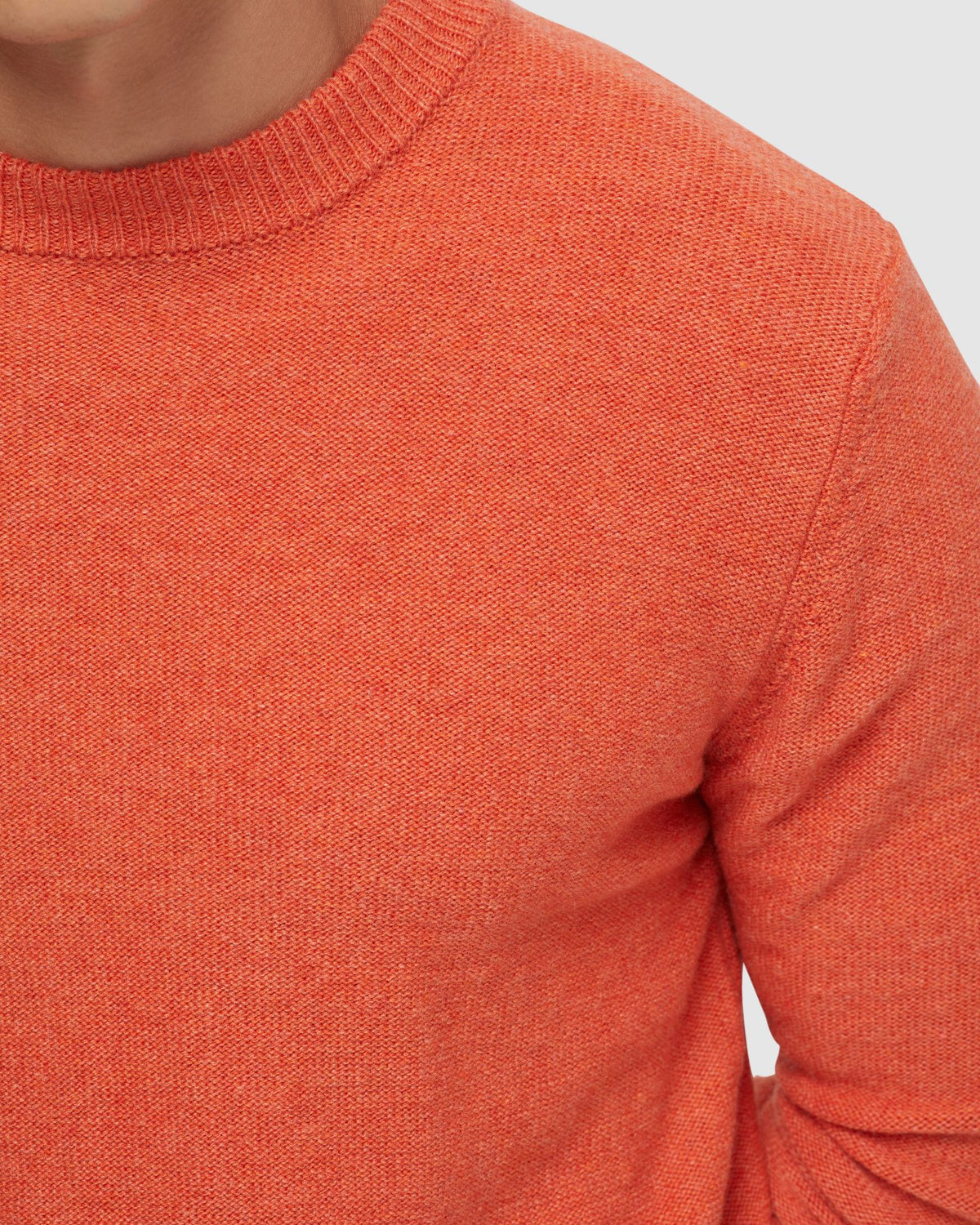Leon Crew Neck Wool Rich Knit