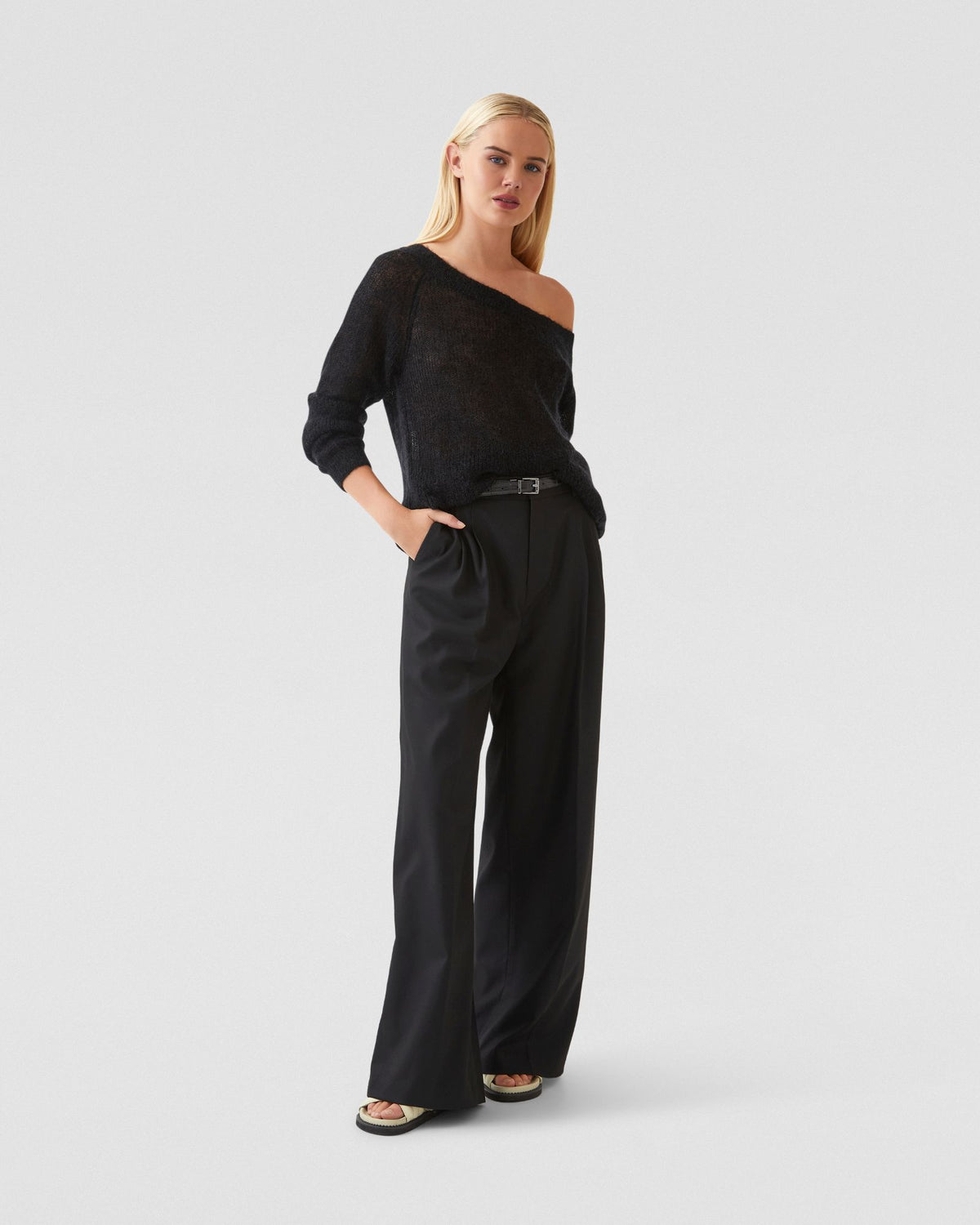 ASTER MOHAIR BLEND SOFT KNIT - AVAILABLE ~ 1-2 weeks WOMENS KNITWEAR