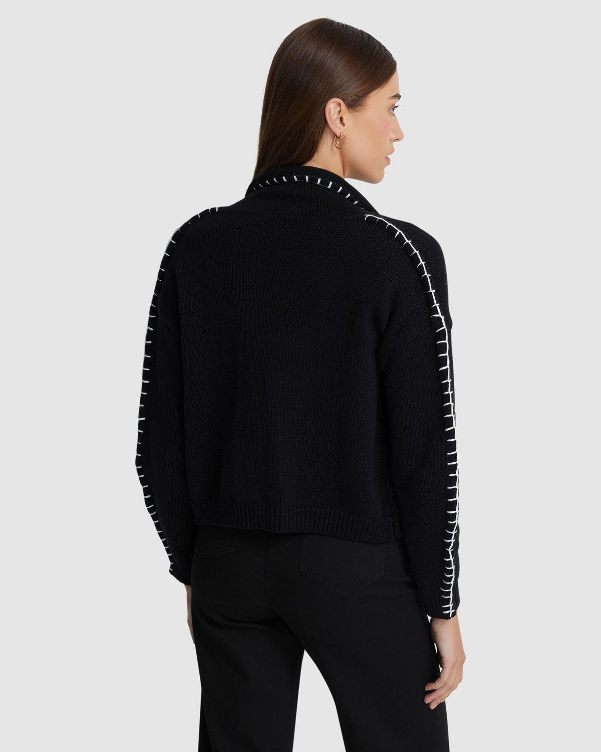 CLAUDINE COTTON CARDIGAN WOMENS KNITWEAR