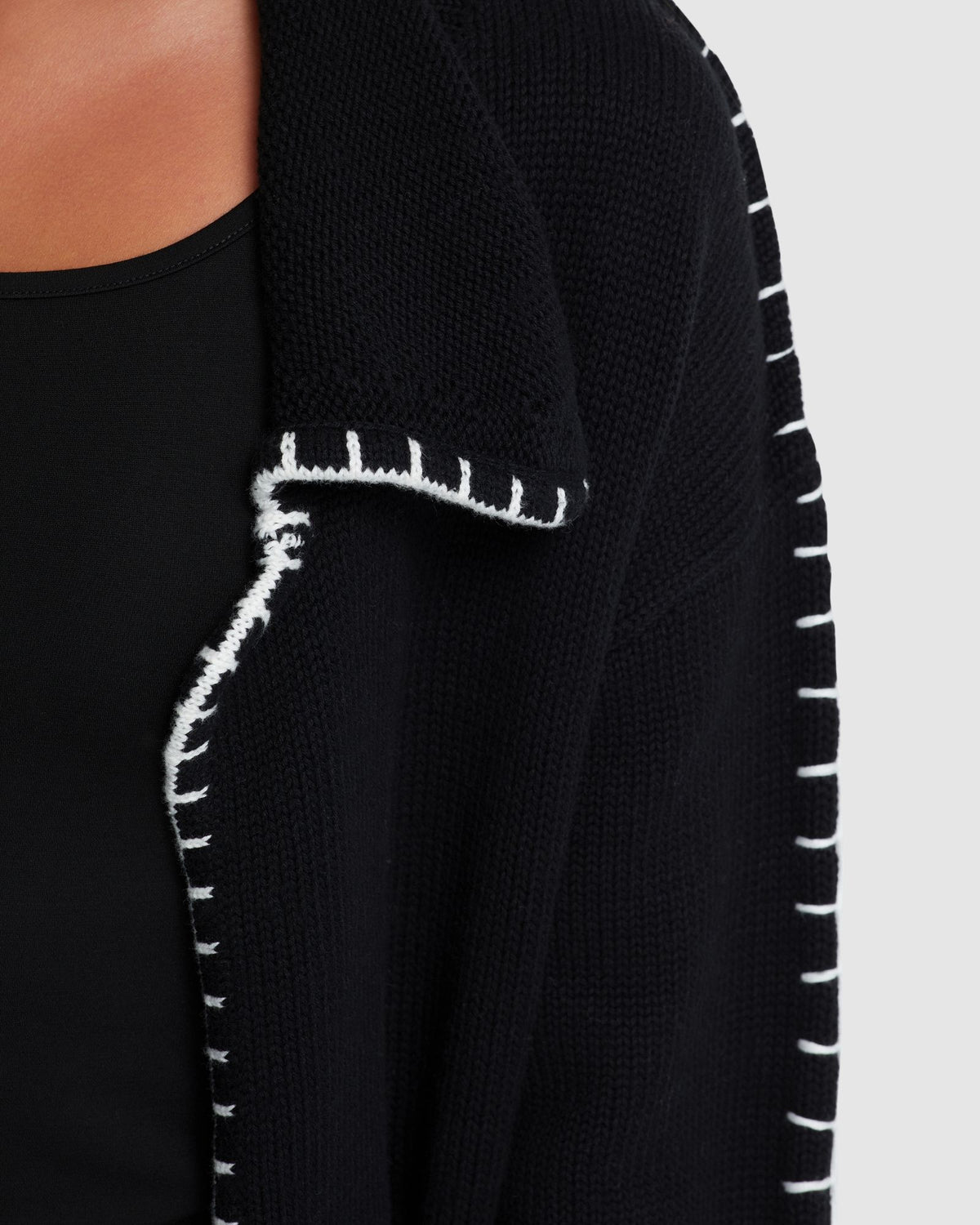 CLAUDINE COTTON CARDIGAN WOMENS KNITWEAR