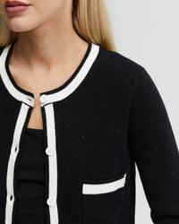 OLIVE CARDIGAN JACKET WOMENS KNITWEAR