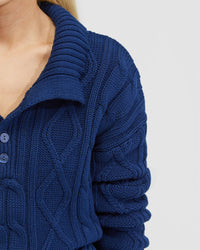 IVY CABLE KNIT TOP - AVAILABLE ~ 1-2 weeks WOMENS KNITWEAR