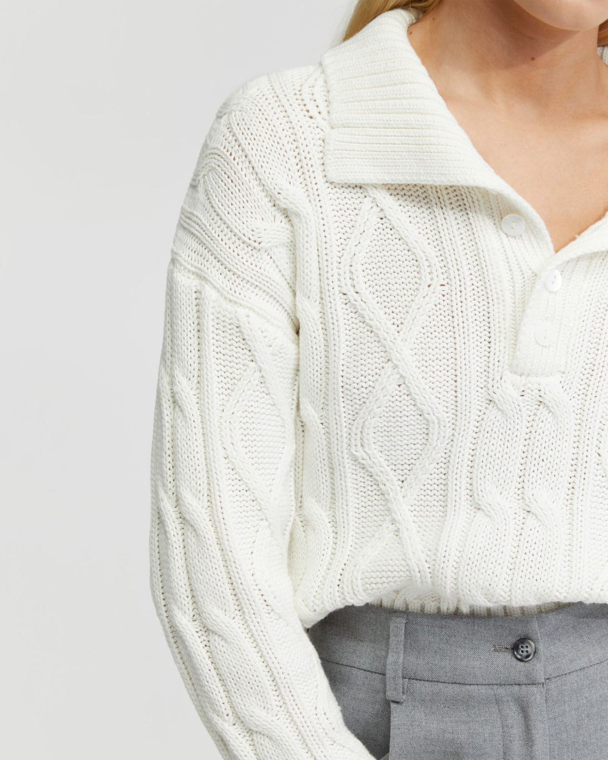 Ivy Cable Knit Top