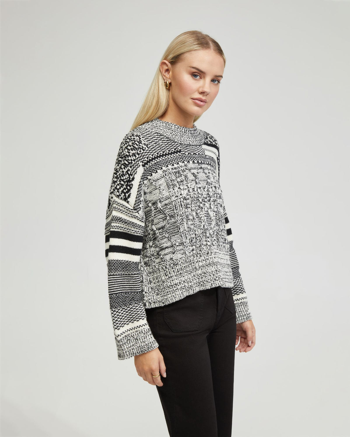 SAVANNAH CABLE KNIT - AVAILABLE ~ 1-2 weeks WOMENS KNITWEAR