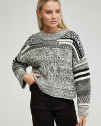 SAVANNAH CABLE KNIT - AVAILABLE ~ 1-2 weeks WOMENS KNITWEAR