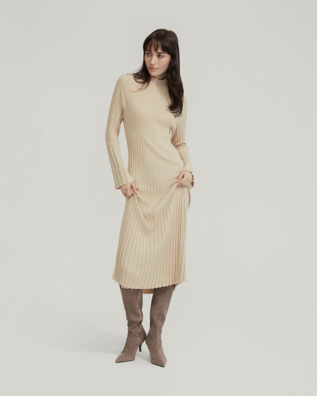 LIBBY KNITTED DRESS WOMENS DRESSES
