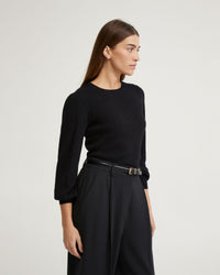 KIRSTIN CABLE KNIT TOP - AVAILABLE ~ 1-2 weeks WOMENS KNITWEAR