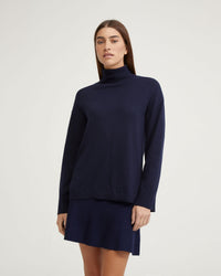 TOTTI OVERSIZE TURTLE NECK KNIT - AVAILABLE ~ 1-2 weeks WOMENS KNITWEAR