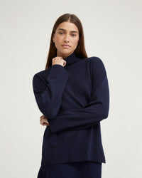 TOTTI OVERSIZE TURTLE NECK KNIT - AVAILABLE ~ 1-2 weeks WOMENS KNITWEAR