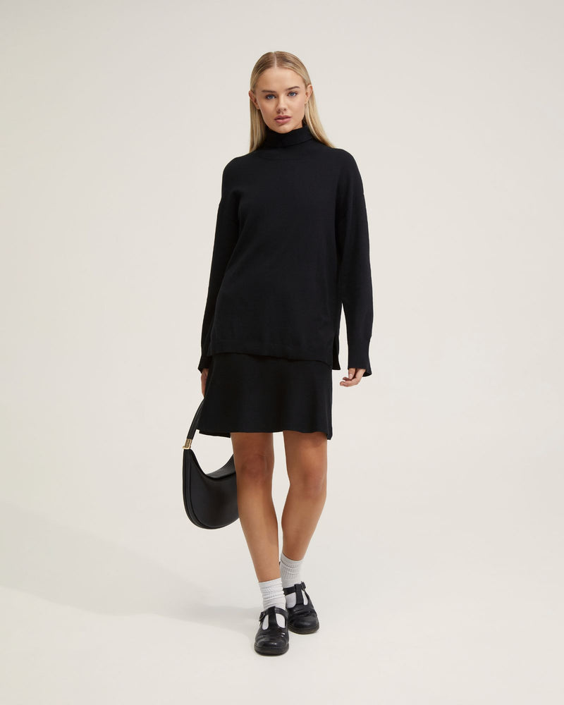 Totti Oversize Turtle Neck Knit