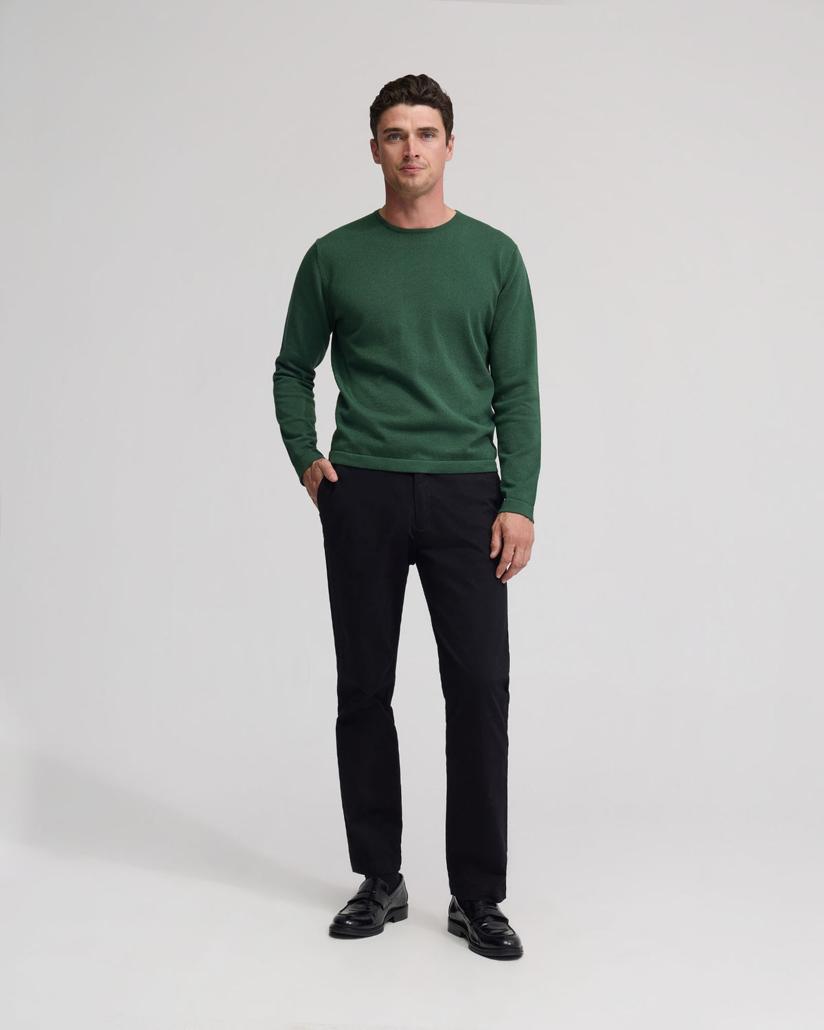 Nico Cotton Crew Neck MENS KNITWEAR