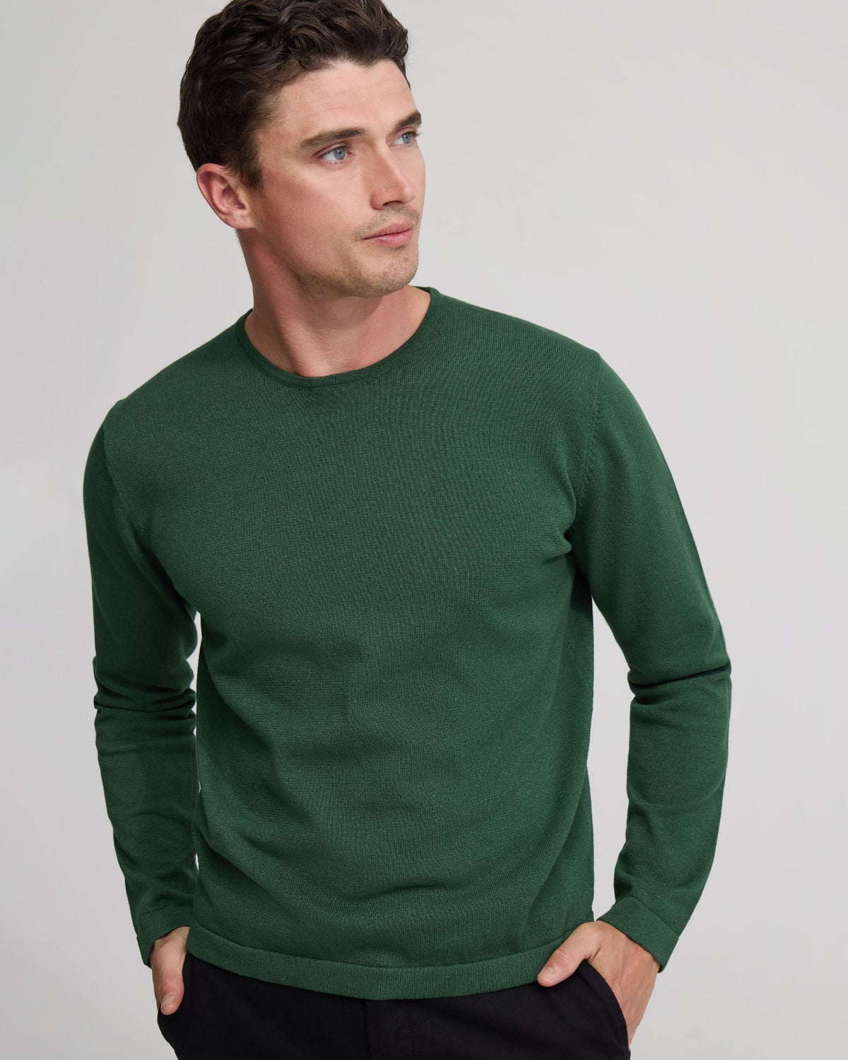 Nico Cotton Crew Neck MENS KNITWEAR