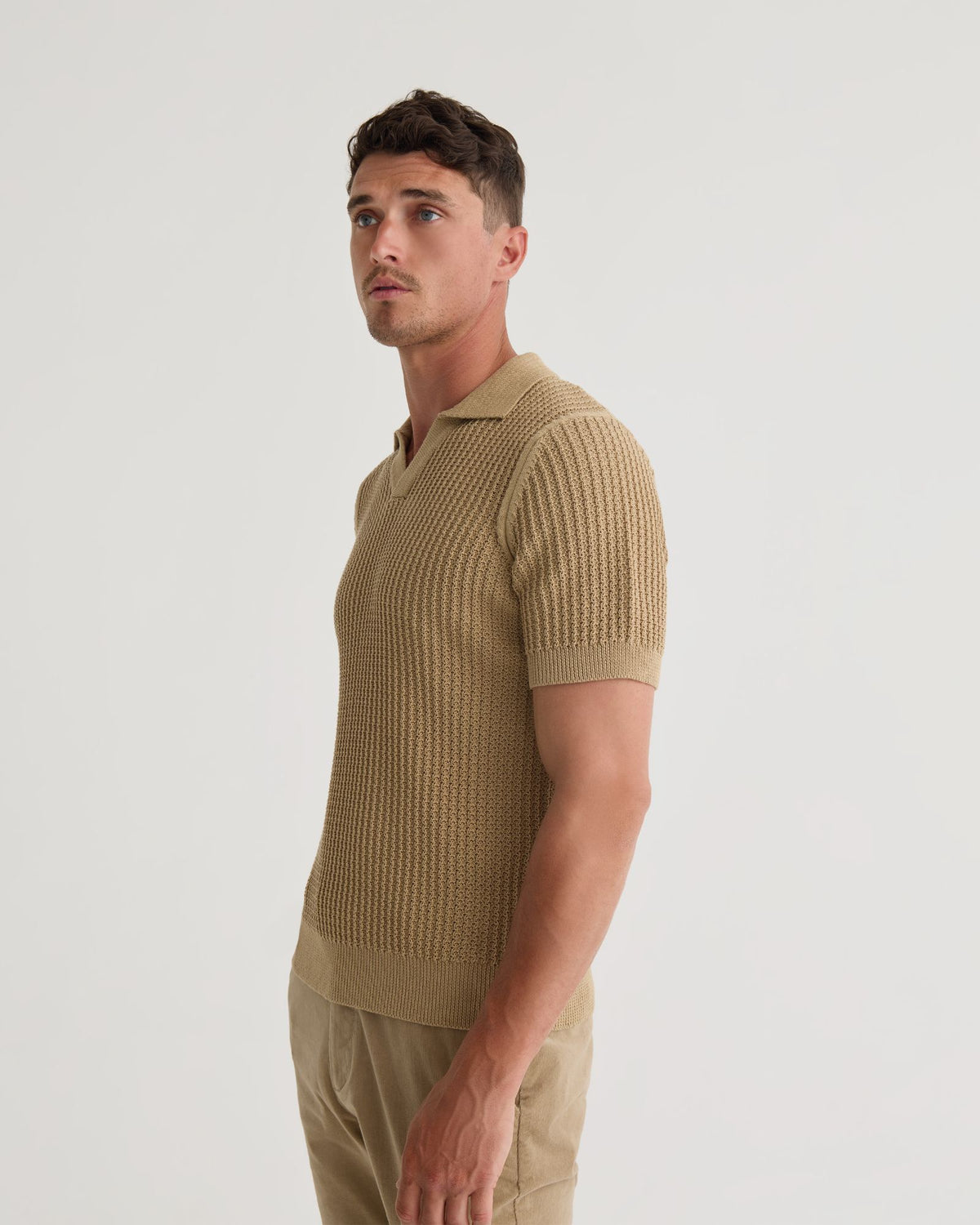 Pierce Knitted Polo MENS KNITWEAR