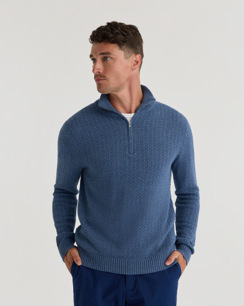 Brixton Cable Knit MENS KNITWEAR