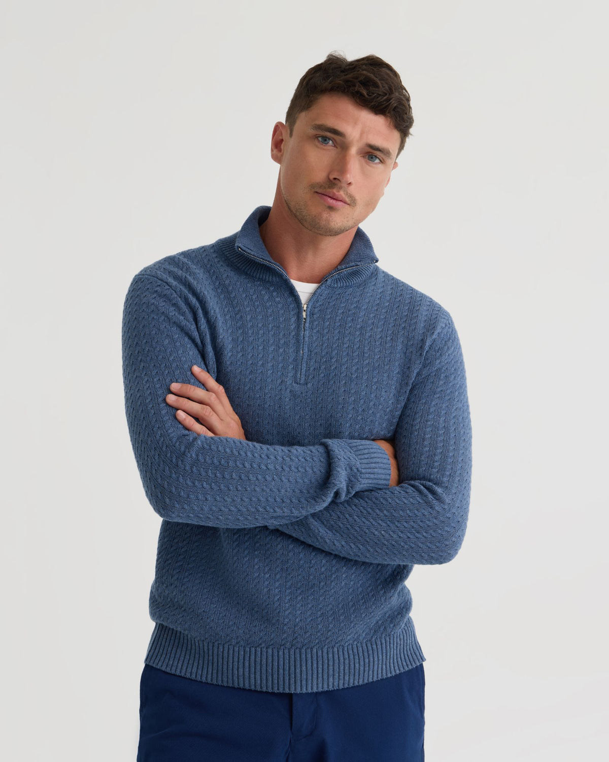 Brixton Cable Knit MENS KNITWEAR