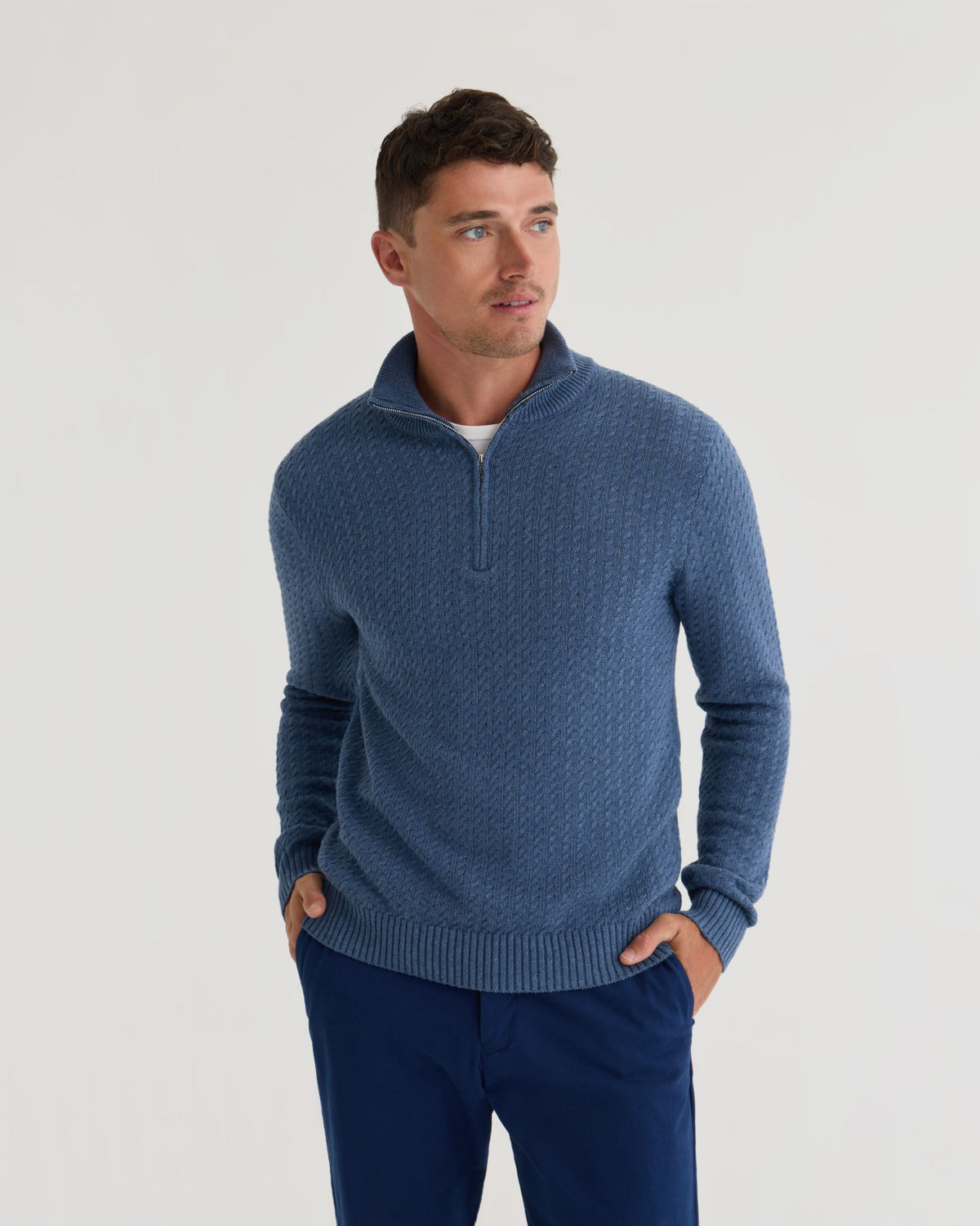 Brixton Cable Knit MENS KNITWEAR