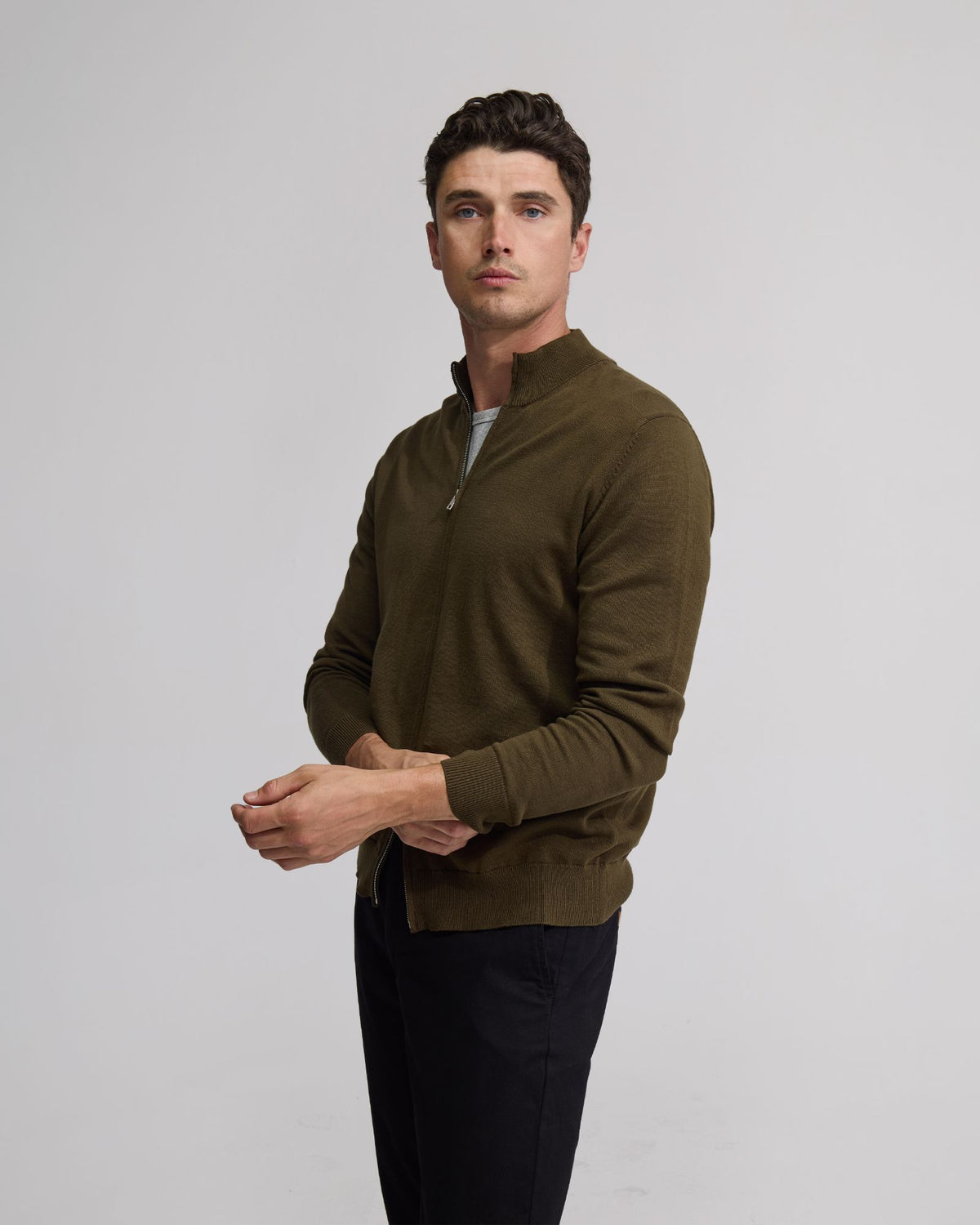 Ace Zip Up Knit MENS KNITWEAR