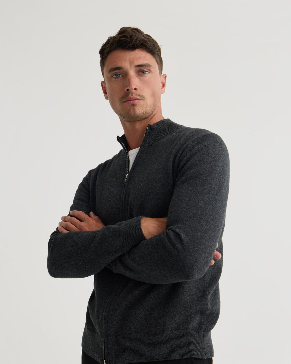 Ace Zip Up Knit MENS KNITWEAR