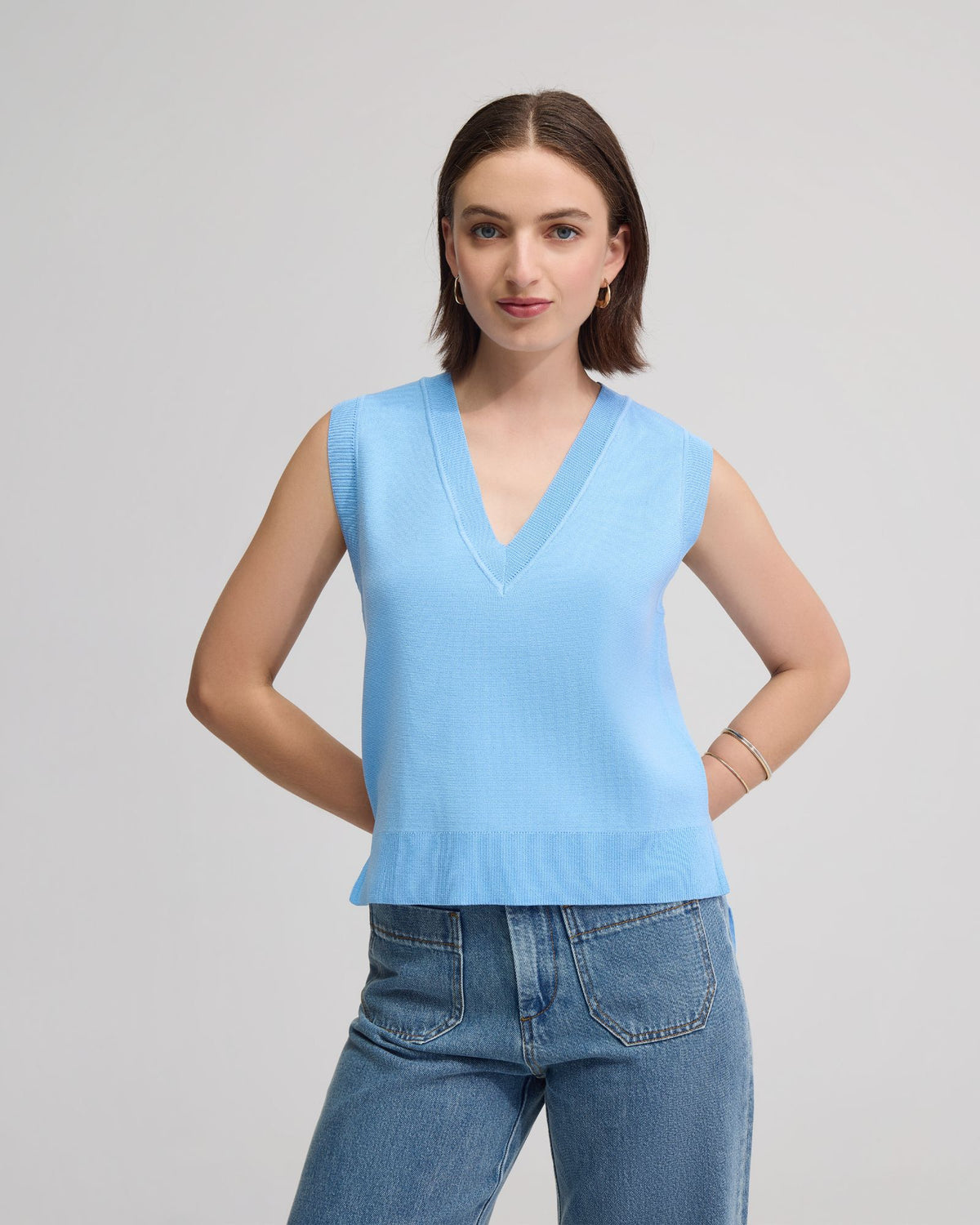 Luna Knitted Vest WOMENS KNITWEAR