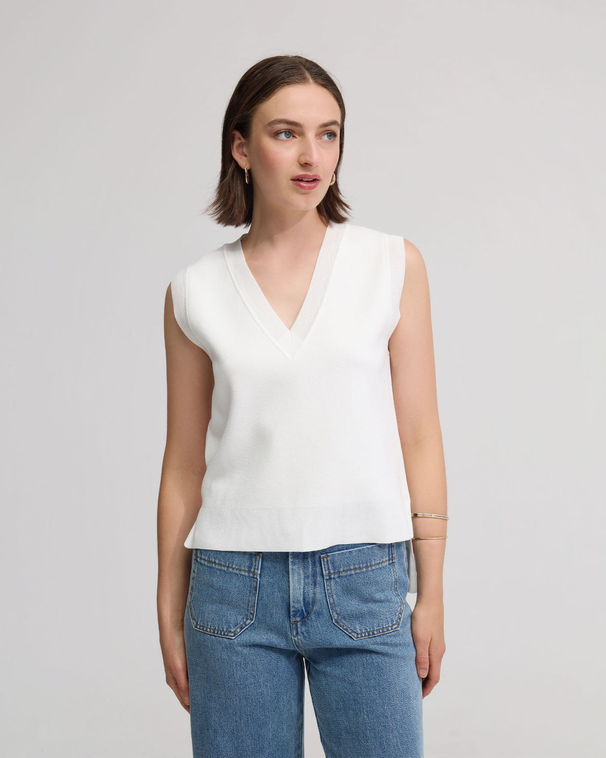 Luna Knitted Vest WOMENS KNITWEAR