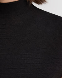 Pepper Knitted Funnel Collar Top WOMENS KNITWEAR