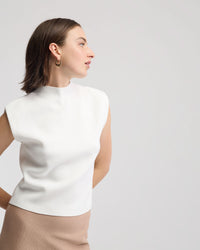 Pepper Knitted Funnel Collar Top WOMENS KNITWEAR