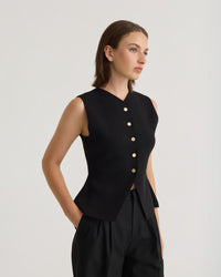 Sofia Knitted Waistcoat WOMENS KNITWEAR