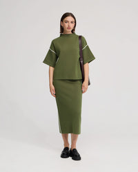 Kelly Piping Knit WOMENS KNITWEAR