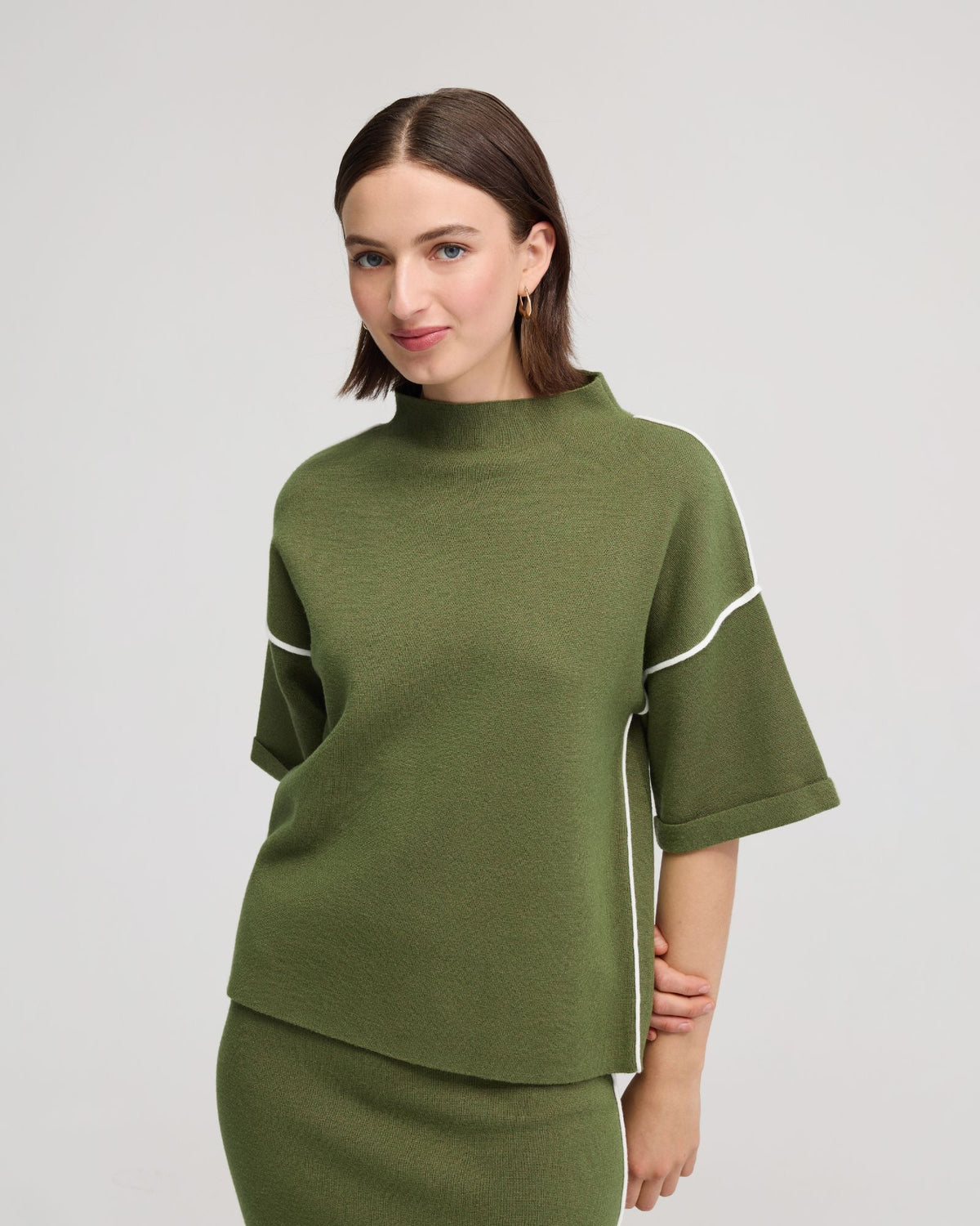 Kelly Piping Knit WOMENS KNITWEAR