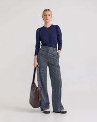 Edwina Silk Blend Polo Collar Knit WOMENS KNITWEAR