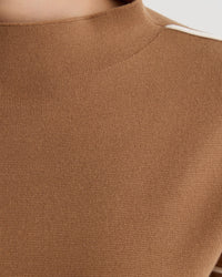 Lisa Knitted Contrast Trim Dress WOMENS DRESSES