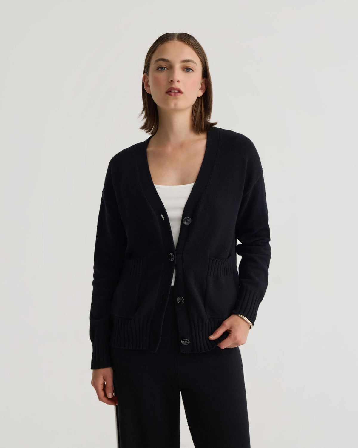 Zoe Cashmere Blend Cardigan WOMENS KNITWEAR