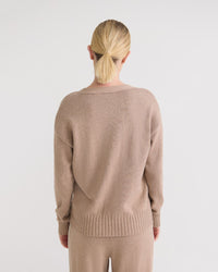 Zoe Cashmere Blend Cardigan WOMENS KNITWEAR